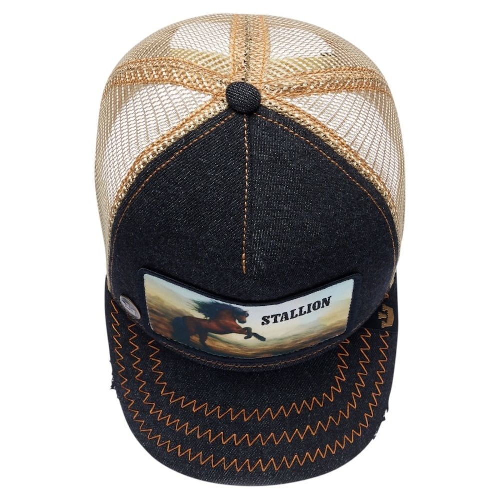 Goorin Bros‎ Rodeo Stallion Trucker Adjustable Hat - Charcoal nwt - Picture 5 of 8
